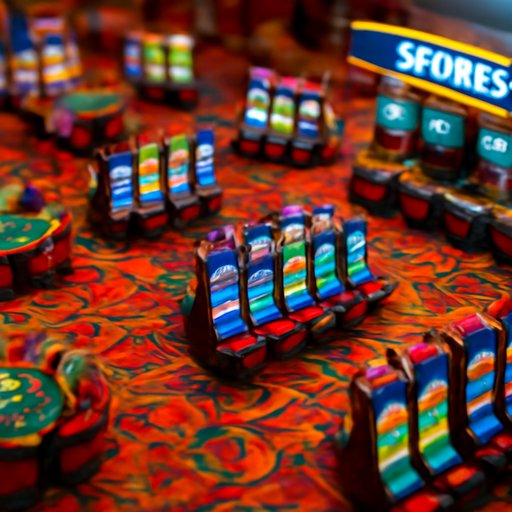 AC365 colorful slots reels